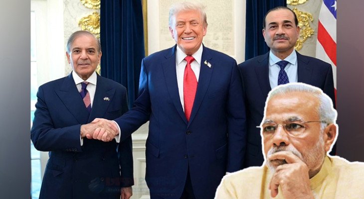 পাকিস্তানকে কাছে টানছেন ট্রাম্প, কূটনৈতিক চাপে ভারত